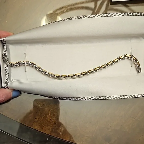 🎉HPx8🎉 Men's Square Link Bracelet - Picture 5 of 7